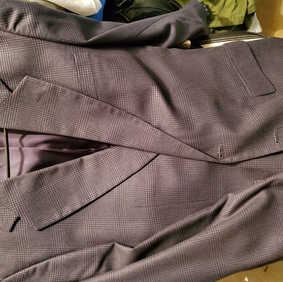 Plaid Men's Blazer